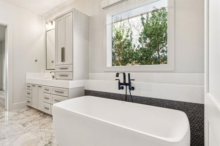 Electronic shades in all rooms for privacy Electronic shades in all rooms for privacy