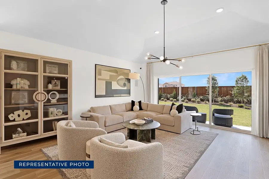 Representative furnished interior of a home built from the Ford F by First Texas Homes in Spiritas Ranch, Little Elm (Image 8).