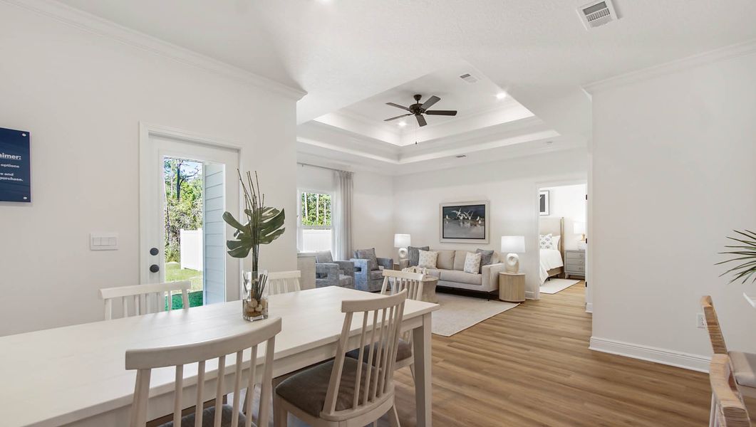 Furnished interior view inside a new home in Nellie Preserve, Santa Rosa Beach (Image 12).