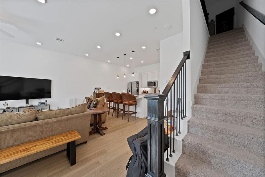 Furnished interior view inside a new home in , North Richland Hills (Image 9).