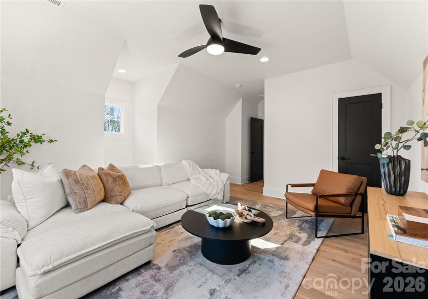 Furnished interior view inside a new home in , Charlotte (Image 42). Furnished interior view inside a new home in , Charlotte (Image 42).