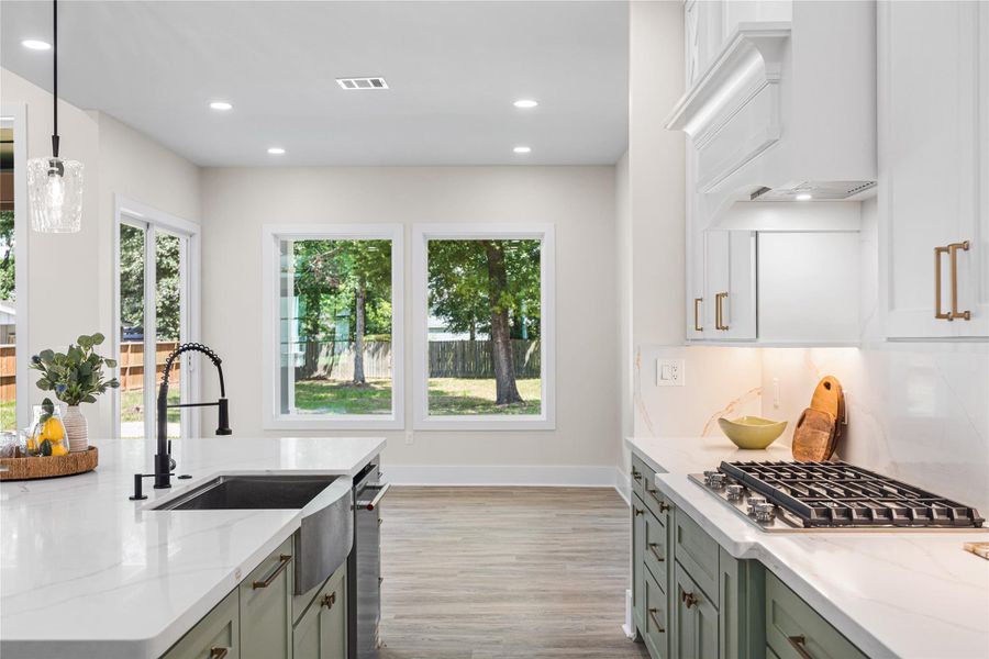 Another Fantastic View of This Chef's Kitchen.