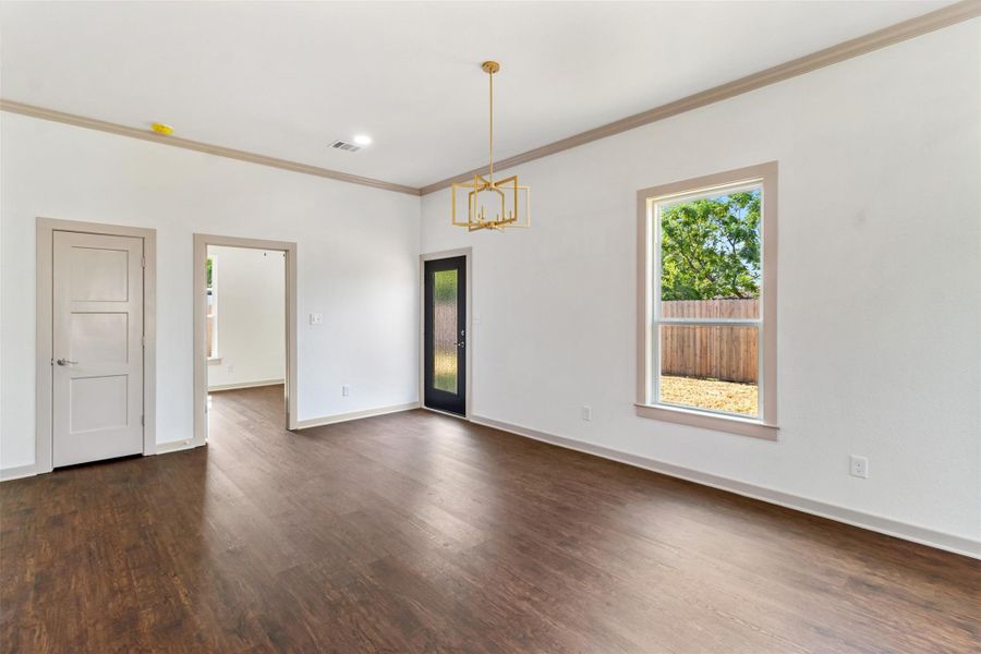 Spacious, unfurnished interior of a new home in , Bryan (Image 20).