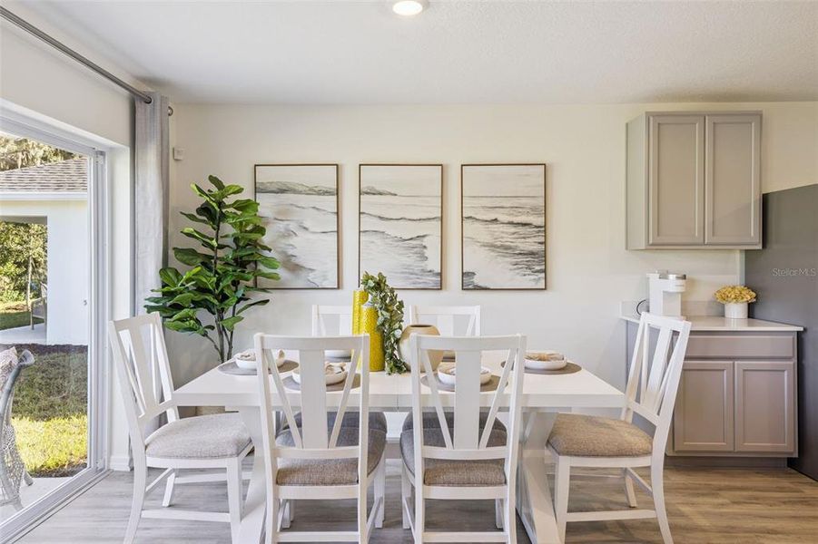 Furnished interior view inside a new home in Magnolia Pointe, Umatilla (Image 4).