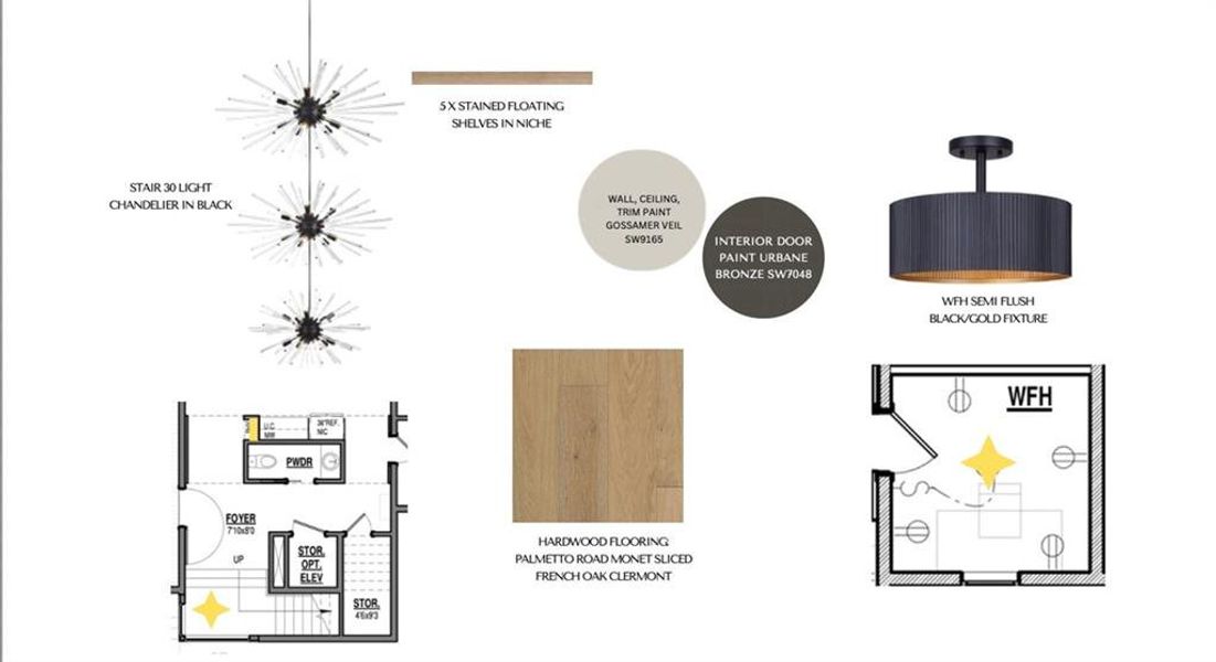 Sample of building materials used in homes in Aster, Roswell (Image 22).