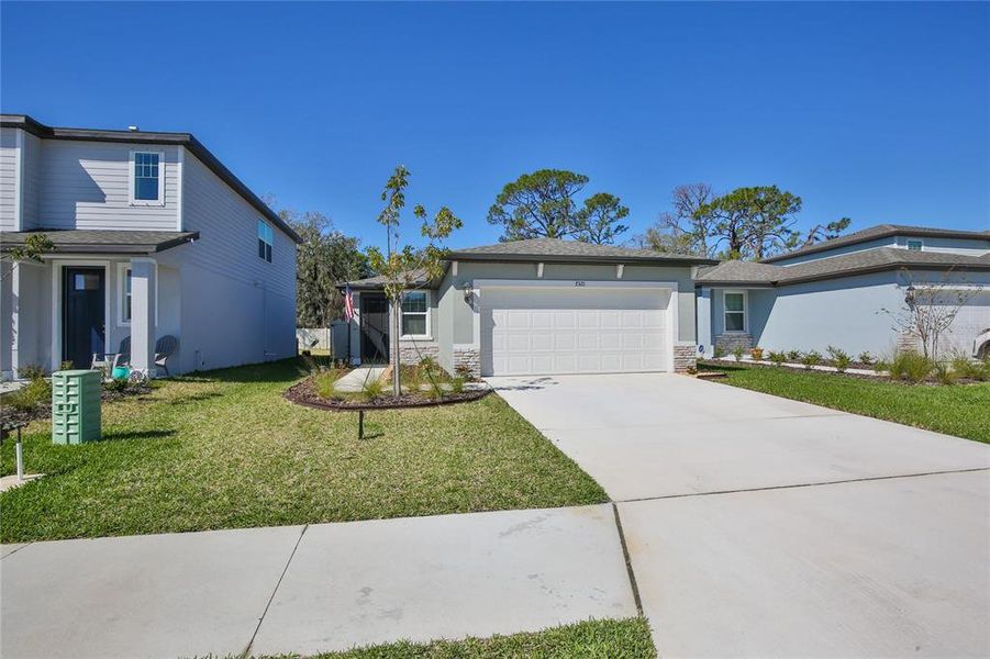 Front of Home & Driveway