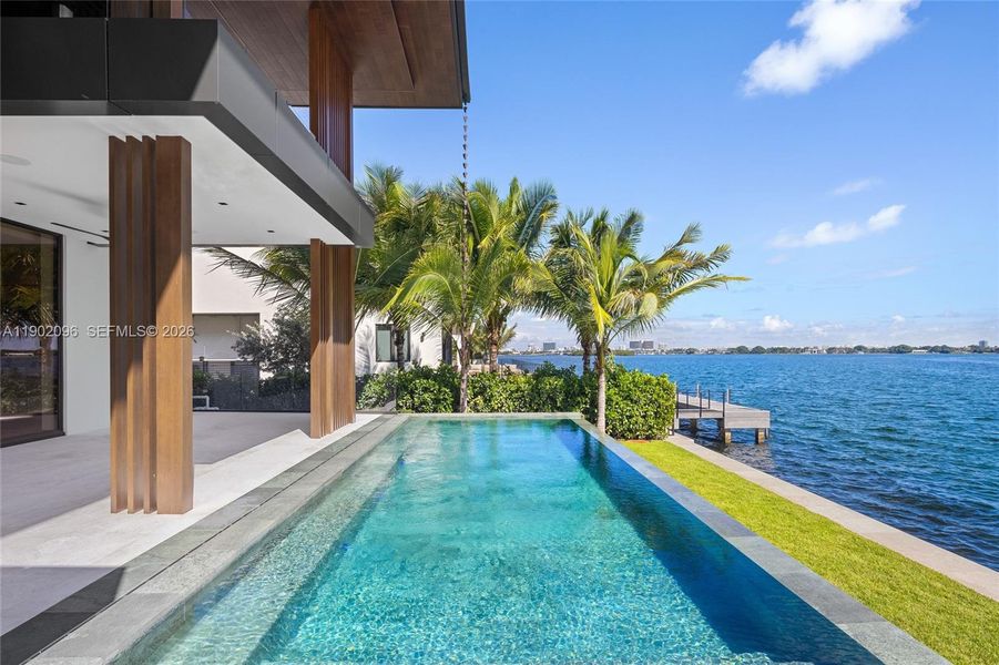 Exterior details and patio area of a home in , North Miami (Image 30).