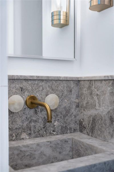 Close-up of interior finishes inside a home in , Miami (Image 9).