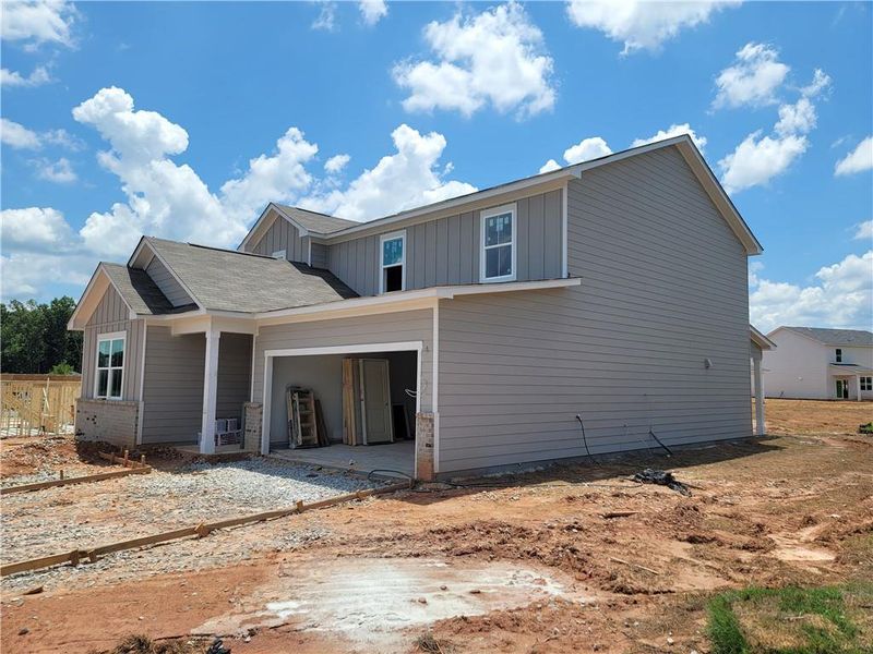 In-progress construction of a new home in Reserve at Gum Springs, Jefferson, GA (Image 27). In-progress construction of a new home in Reserve at Gum Springs, Jefferson, GA (Image 27).