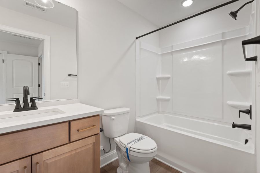Furnished interior view inside a new home in Fiddler's Ridge, Advance (Image 14).