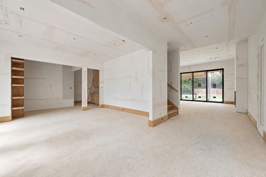 Foyer leading to Formal Dining and Great room Foyer leading to Formal Dining and Great room