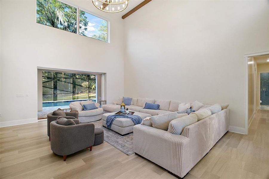 Furnished interior view inside a new home in , Deland (Image 16).