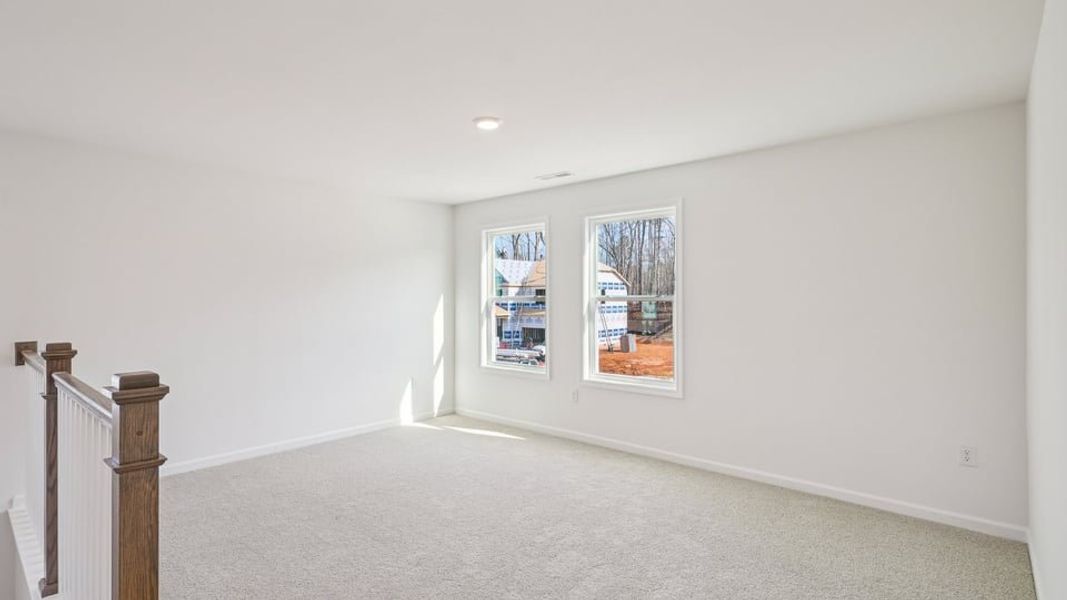 Spacious, unfurnished interior of a new home in Eagle Creek, Fuquay Varina (Image 21). Spacious, unfurnished interior of a new home in Eagle Creek, Fuquay Varina (Image 21).