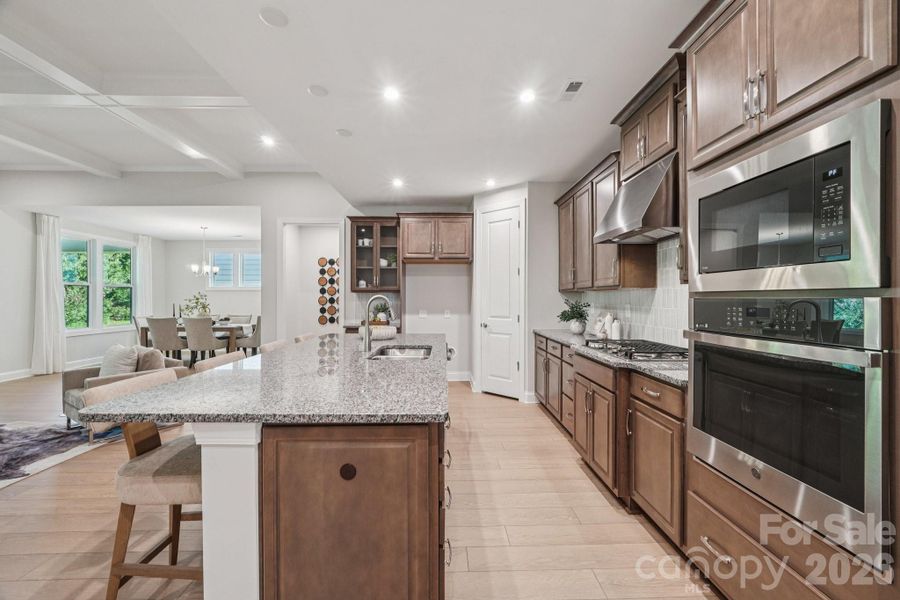 Furnished interior view inside a new home in , Charlotte (Image 19).