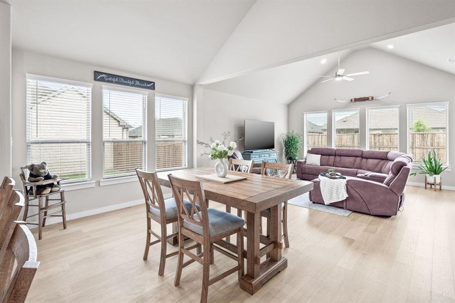 Furnished interior view inside a new home in Eastridge, McKinney (Image 16).