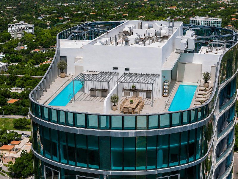 Private Rooftop. UNA Residences Brickell. One or more photos have been virtually staged. Private Rooftop. UNA Residences Brickell. One or more photos have been virtually staged.