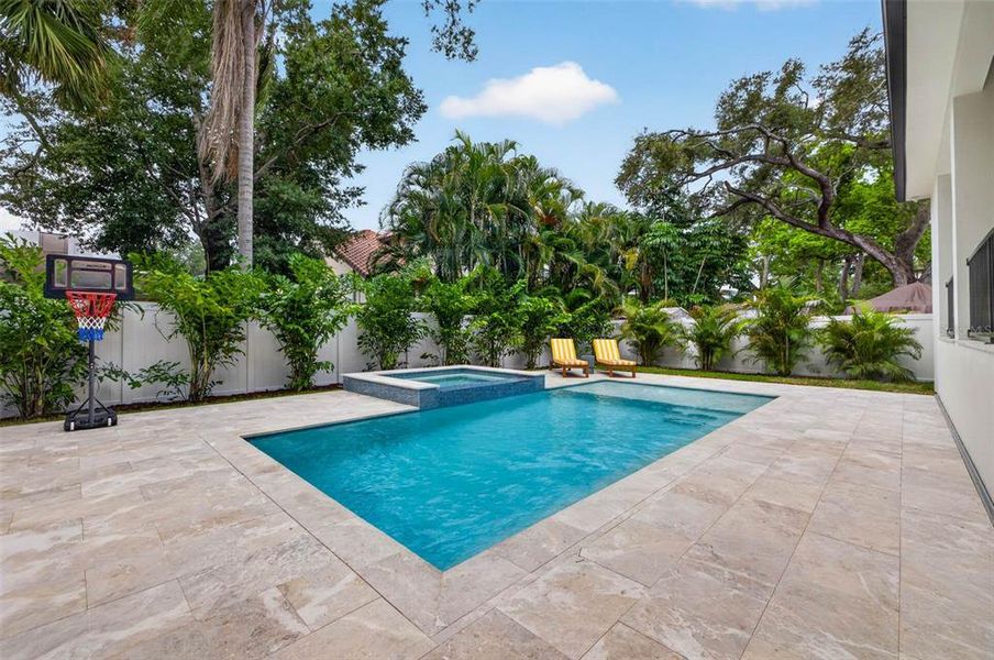 Exterior details and patio area of a home in , Tampa (Image 23). Exterior details and patio area of a home in , Tampa (Image 23).