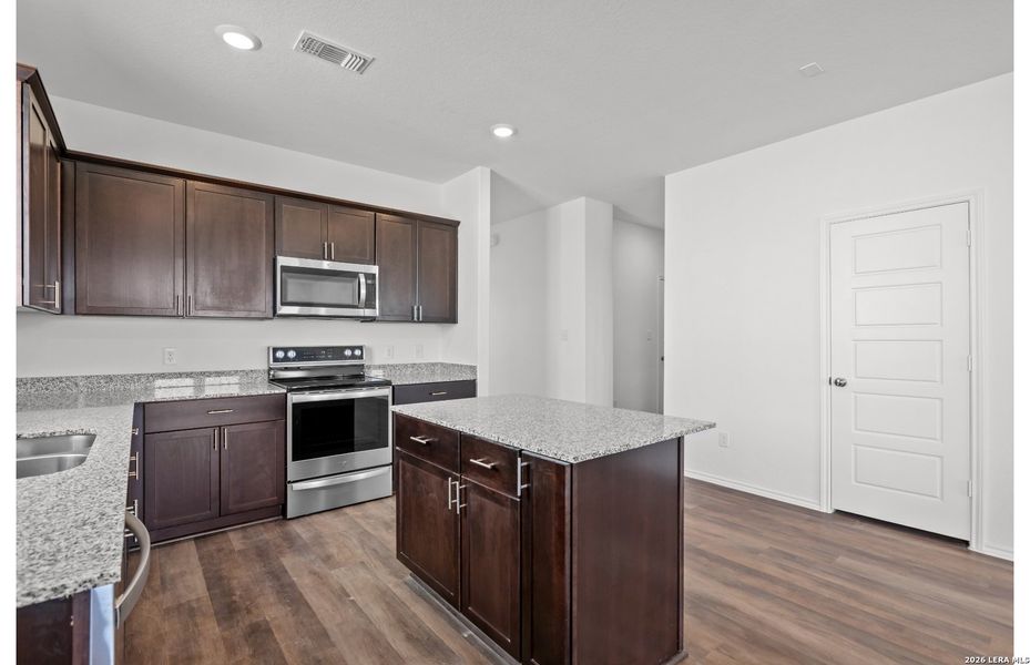 Furnished interior view inside a new home in Meadows at Clear Springs, New Braunfels (Image 6).