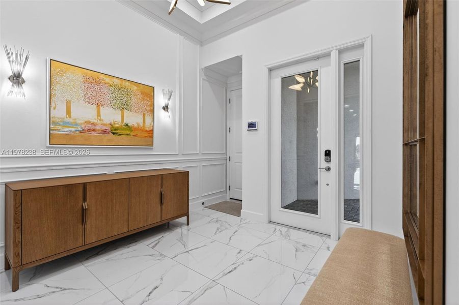 Furnished interior view inside a new home in , Port St. Lucie (Image 47).