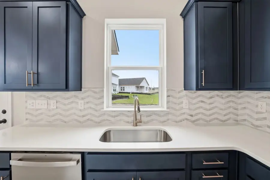 Sample Kitchen Detail photo. Actual structural options and design finishes of home may vary.