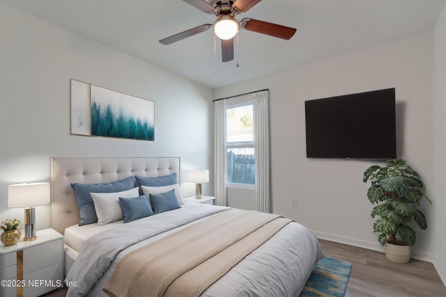 Furnished interior view inside a new home in , Jacksonville (Image 3).