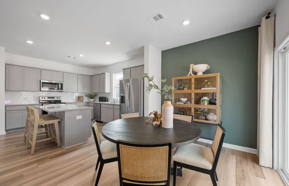 Furnished interior view inside a new home in Avery Ridge, Gainesville (Image 27).