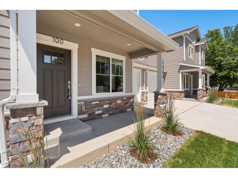 Exterior details and patio area of a home in , Loveland (Image 27). Exterior details and patio area of a home in , Loveland (Image 27).