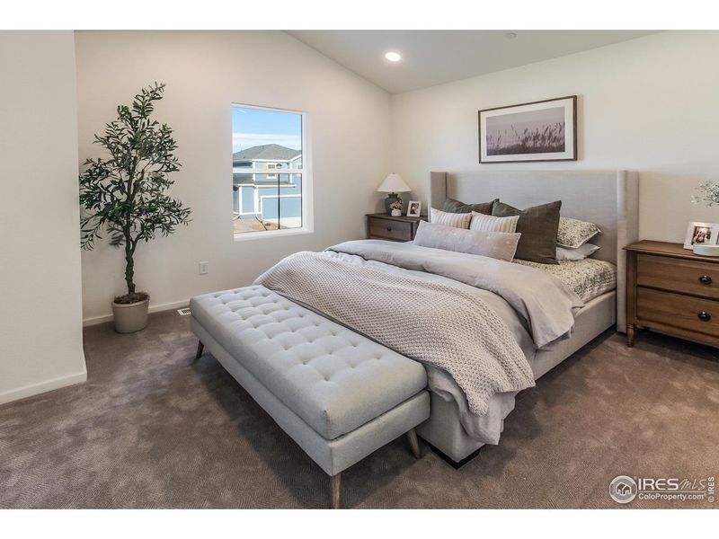 Furnished interior view inside a new home in , Fort Collins (Image 11).