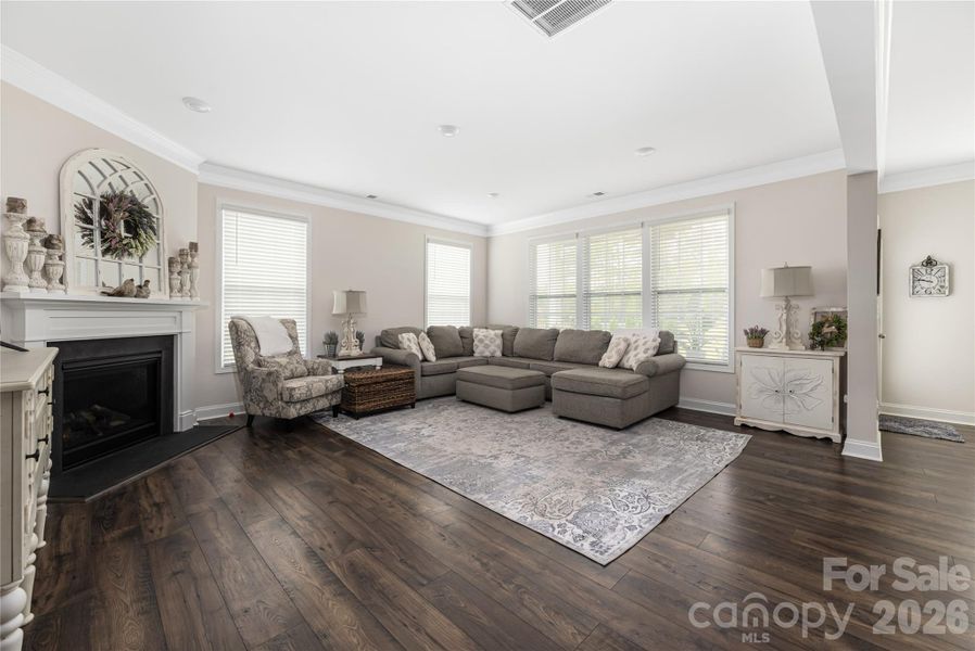 Furnished interior view inside a new home in , Troutman (Image 28).