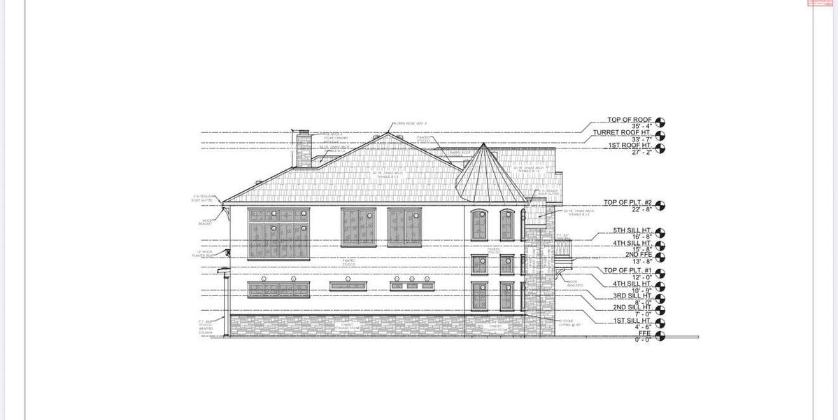 Left side elevation Left side elevation