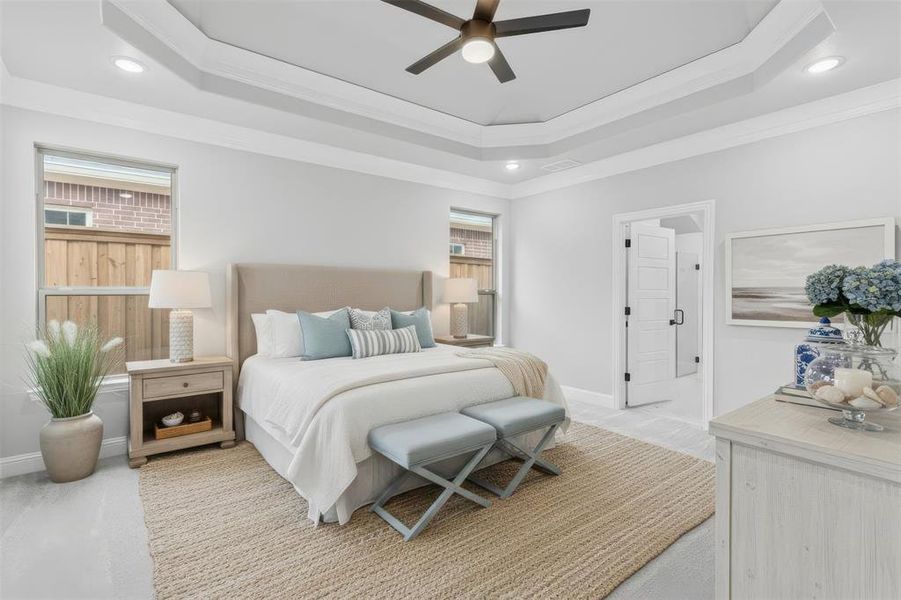 Furnished interior view inside a new home in , Greenville (Image 5).