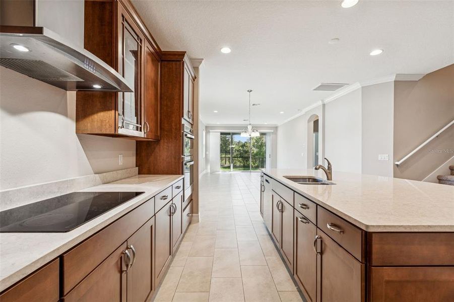 Furnished interior view inside a new home in Villas Del Lago, Lutz (Image 11).
