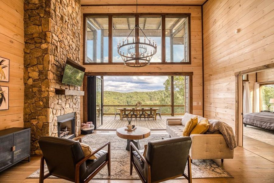 Exterior details and patio area of a home in , Mineral Bluff (Image 28). Exterior details and patio area of a home in , Mineral Bluff (Image 28).