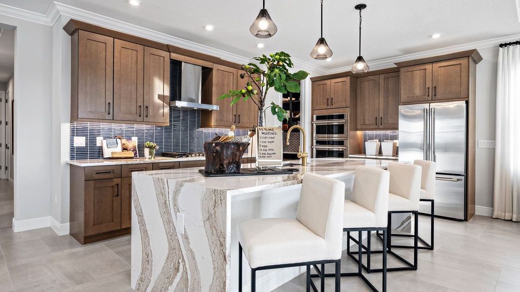 Kitchen - Model shown is from sister community