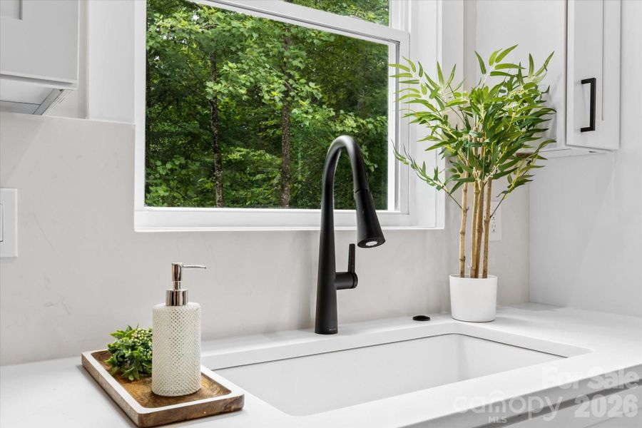 Close-up of interior finishes inside a home in , Iron Station (Image 21).