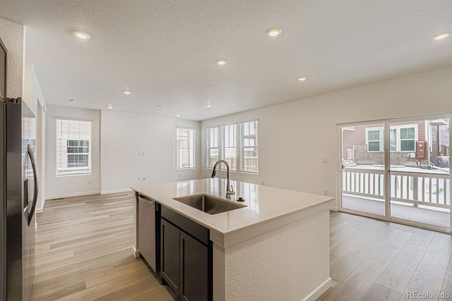 Furnished interior view inside a new home in , Thornton (Image 5).