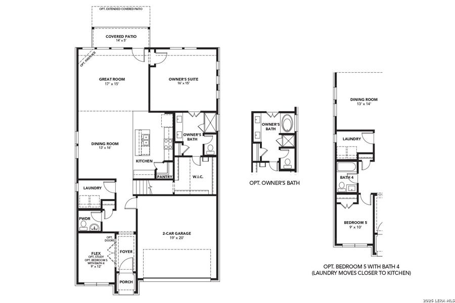2D floor plan layout of this home in Stream Waters, Seguin, TX (Image 3). 2D floor plan layout of this home in Stream Waters, Seguin, TX (Image 3).