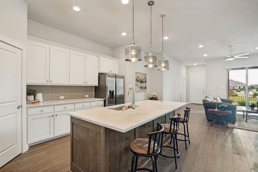 Furnished interior view inside a new home in , Wylie (Image 11). Furnished interior view inside a new home in , Wylie (Image 11).