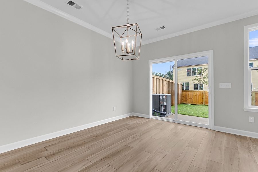 Spacious, unfurnished interior of a new home in Pineland Preserve, Summerville (Image 21).