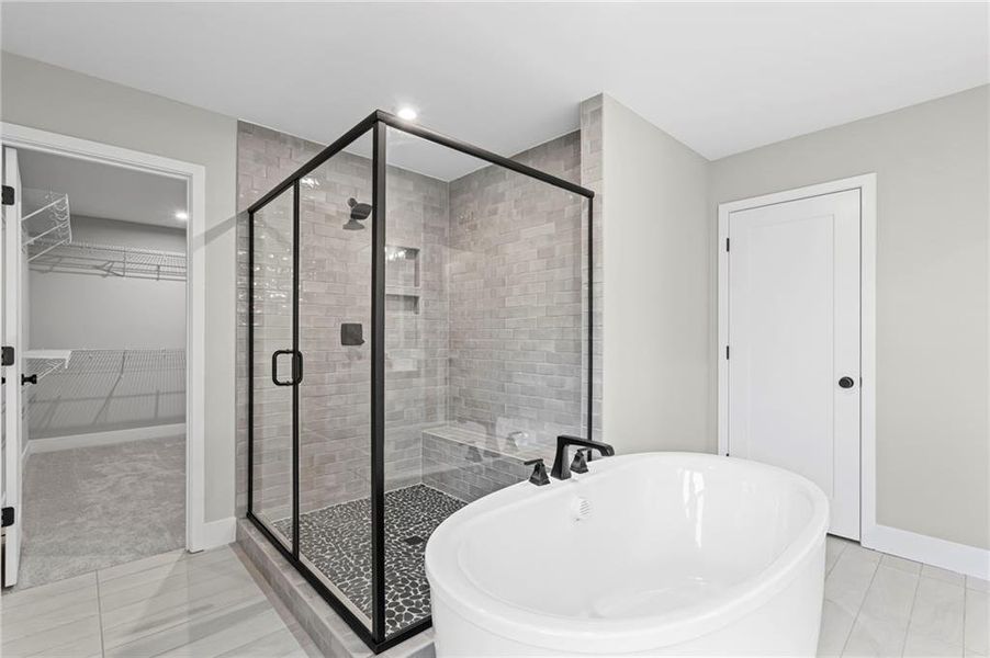 Furnished interior view inside a new home in Twin Lakes, Hoschton (Image 8).