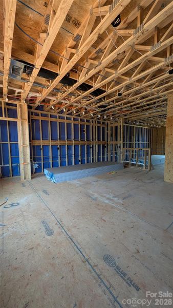 In-progress construction of a new home in Greenway Overlook, Charlotte, NC (Image 19).