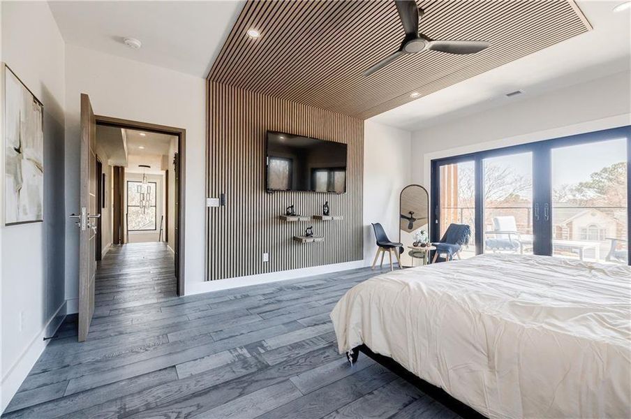 Furnished interior view inside a new home in , Marietta (Image 40).