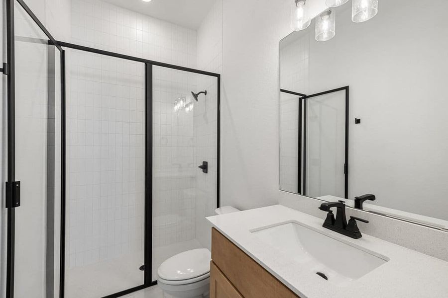 Furnished interior view inside a new home in Lariat, Liberty Hill (Image 5).