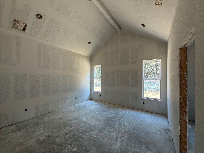 In-progress construction of a new home in , Poolville, TX (Image 15).