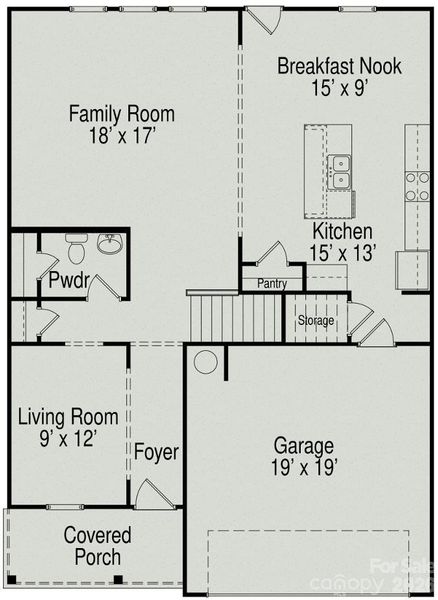 2D floor plan layout of this home in Rowe Crossing, Newton, NC (Image 2). 2D floor plan layout of this home in Rowe Crossing, Newton, NC (Image 2).