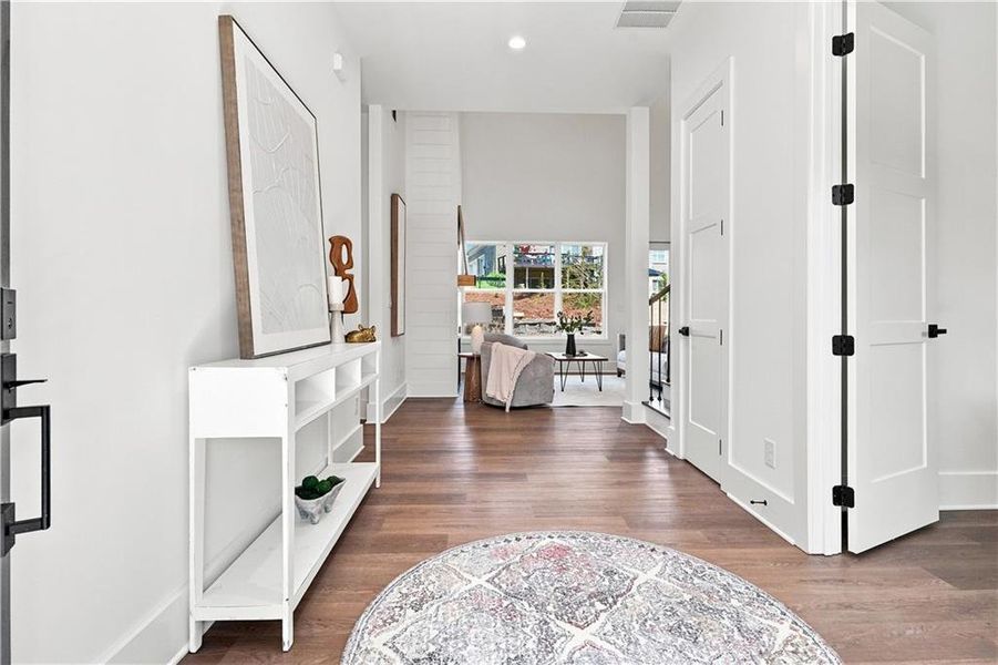 Furnished interior view inside a new home in , Fairburn (Image 41).