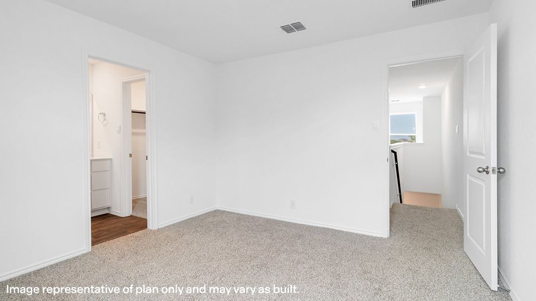 Representative unfurnished interior of a home built from the The Robin by D.R. Horton in Blue Ridge Ranch, San Antonio (Image 14). Representative unfurnished interior of a home built from the The Robin by D.R. Horton in Blue Ridge Ranch, San Antonio (Image 14).