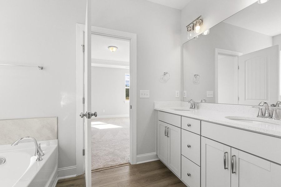 Furnished interior view inside a new home in 1158 Place, Wilson (Image 6).