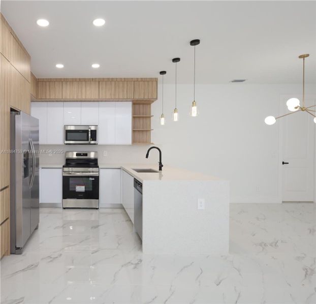 Furnished interior view inside a new home in , Lehigh Acres (Image 7).