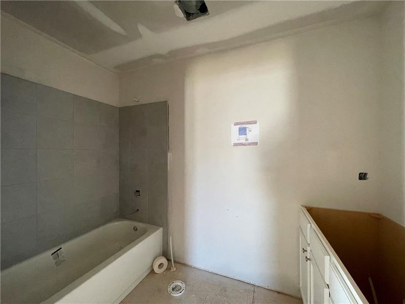 In-progress construction of a new home in , Buford, GA (Image 13).